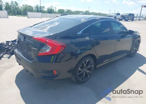 2019 Honda Civic Sport from USA, damaged, VIN 19XFC2F80KE041149